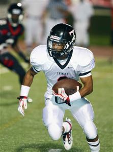 Terrence Tusan enjoyed a big night for
Trinity.