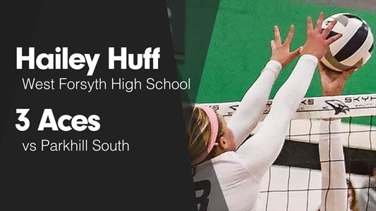 Hailey Huff Game Report: vs Davie