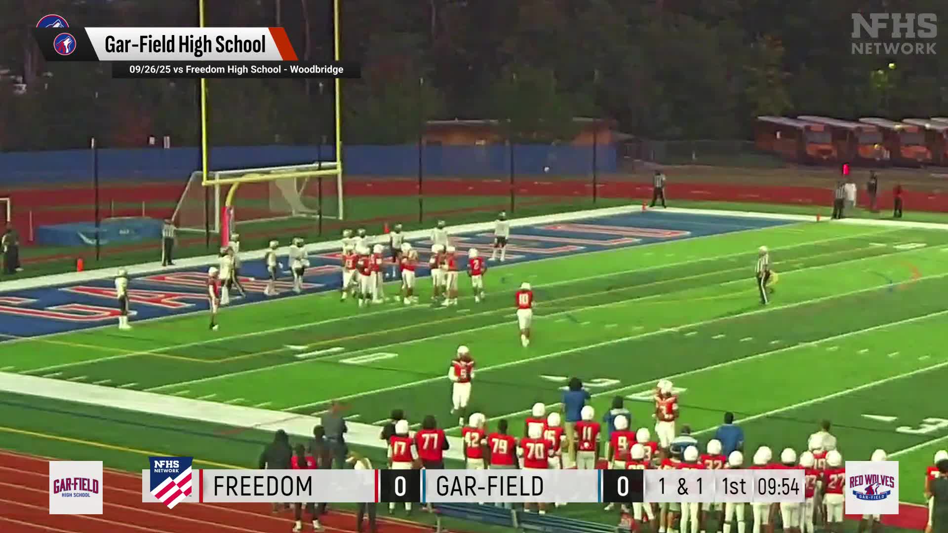 Football Recap: Gar-Field Piles Up the Points Against Hylton + How To Watch