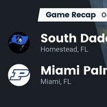 Football Game Recap: Doral Academy Firebirds vs. Palmetto Panthers