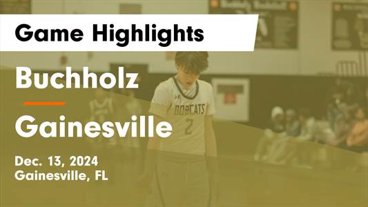 Basketball Recap: Buchholz Wins Going Away Against Deerfield Bea