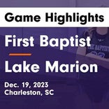 Lake Marion vs. First Baptist School