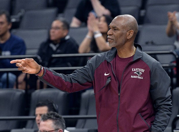 After coaching the girls basketball team to more than 250 wins and two state titles, Donovan Blythe is now also coaching the boys team at Eastside College Prep.