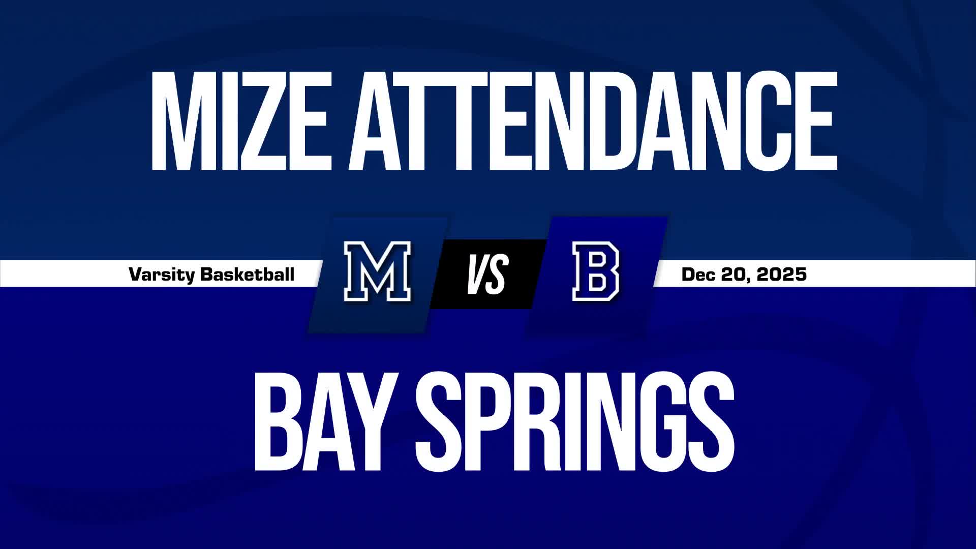Basketball Game Preview: Mize Bulldogs vs. Bay Springs Bulldogs