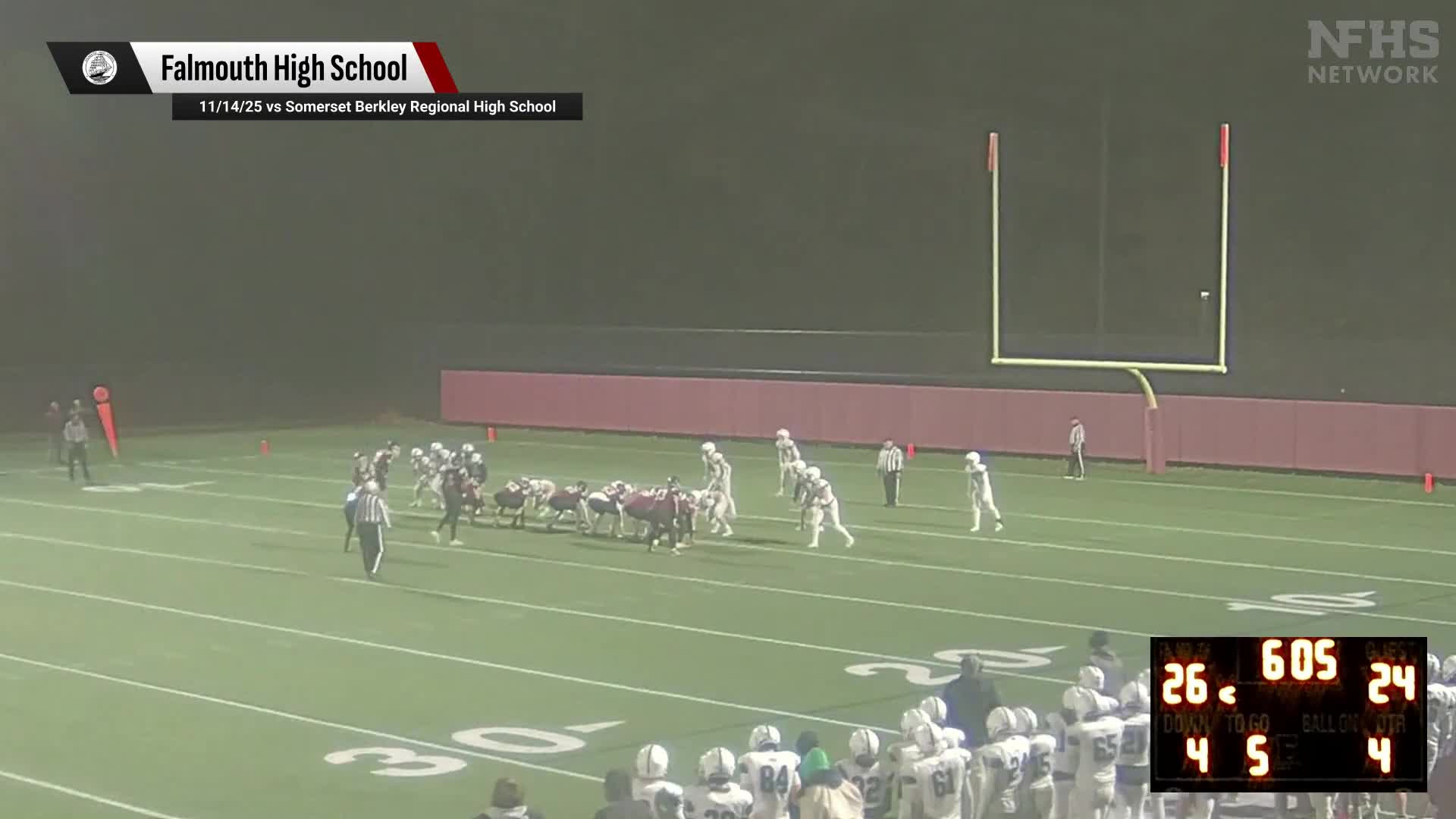 Football Recap: Falmouth Comes Up Short + How To Watch