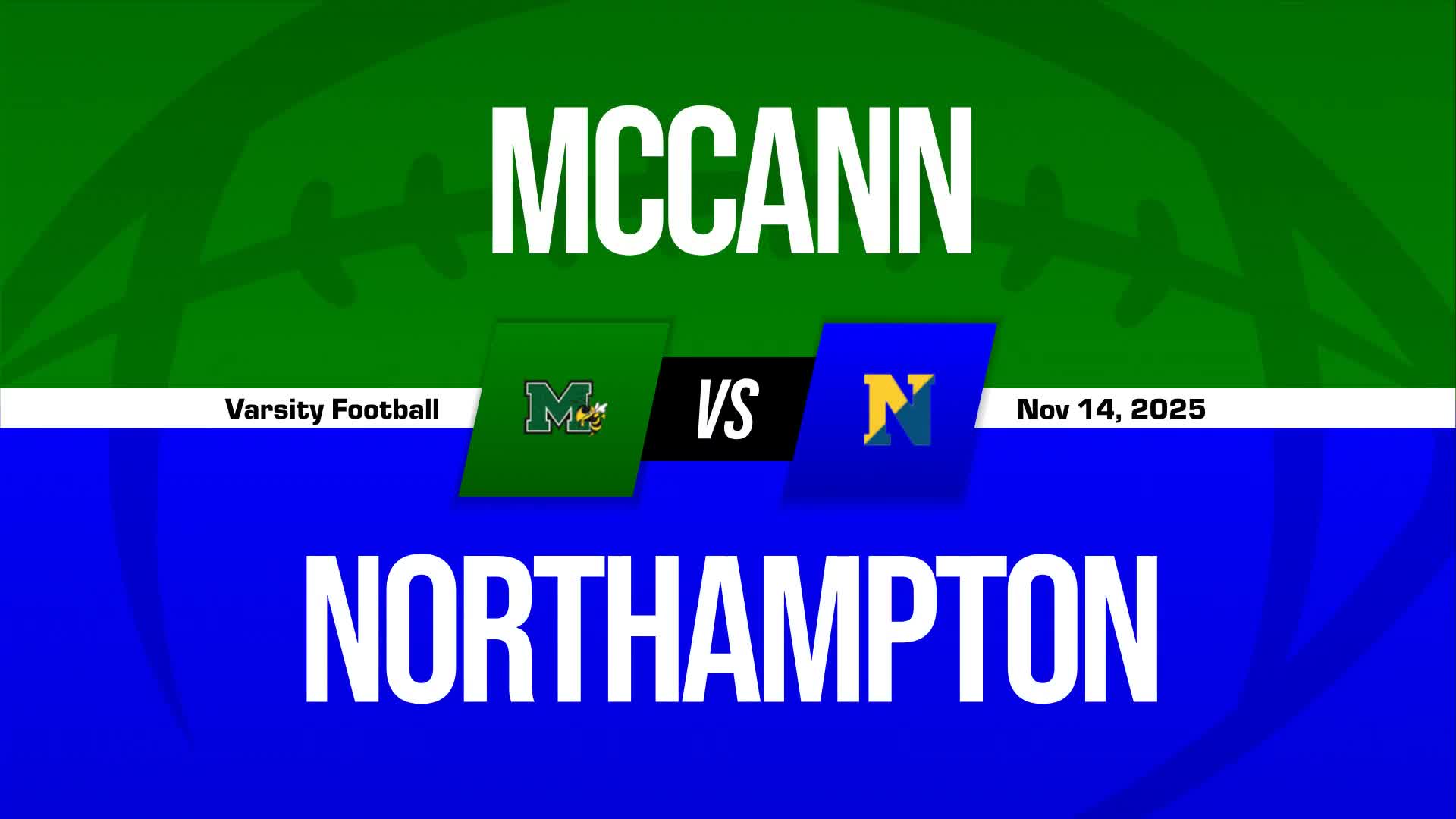 Football Recap: McCann Tech Gets the Win + How To Watch