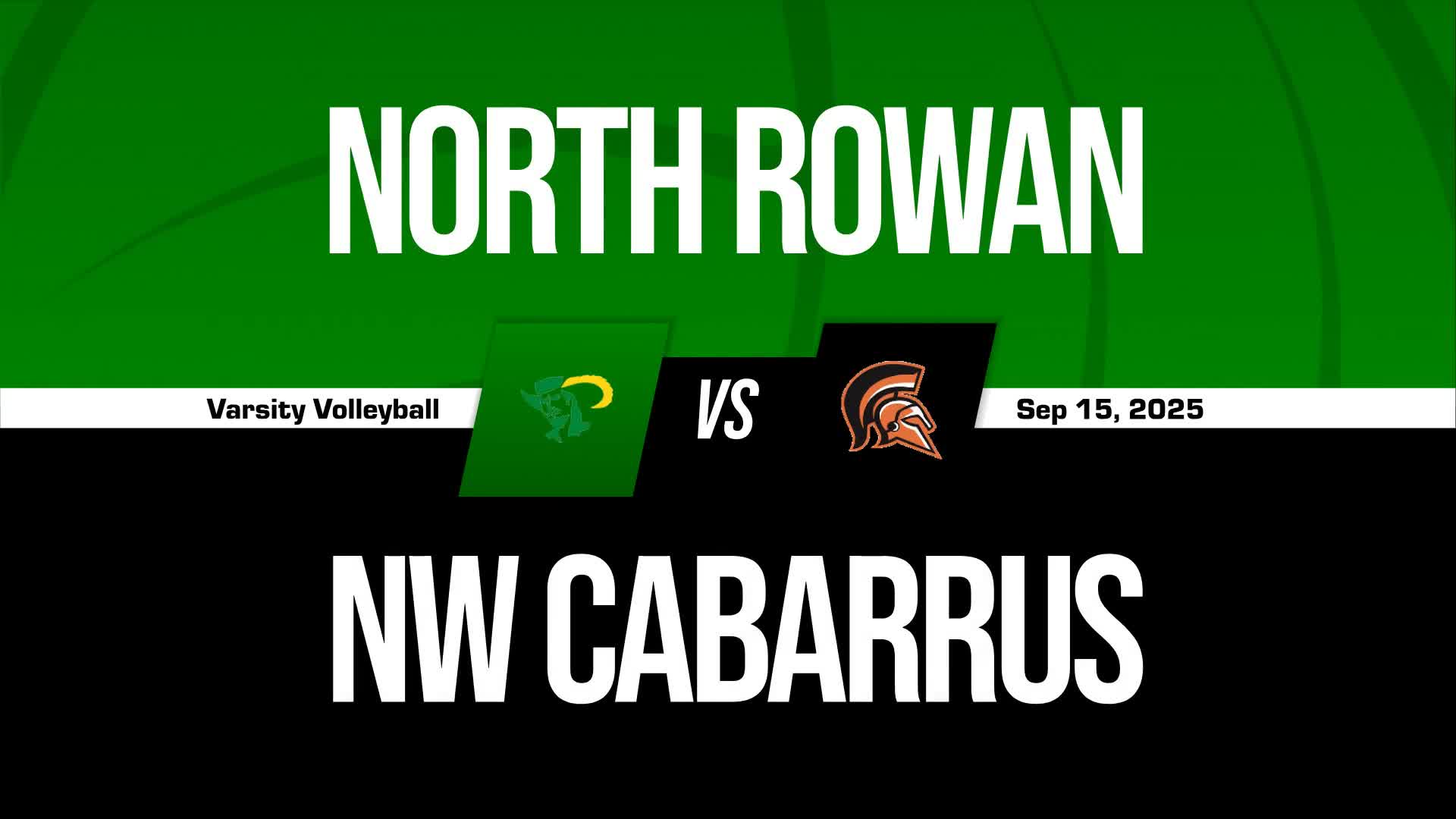 Volleyball Recap: North Rowan Wins Going Away Against Bonnie Cone Leadership Academy