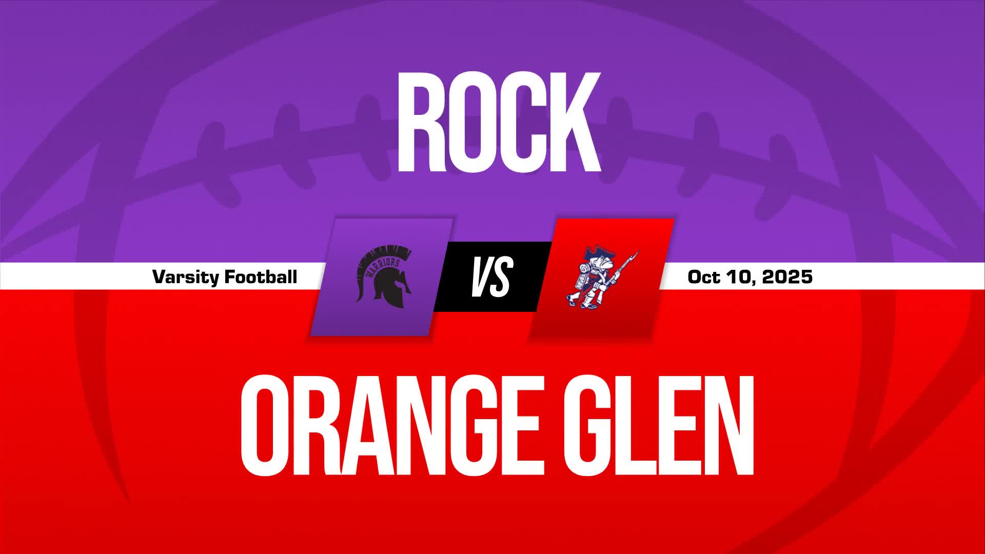 Football Recap: Rock Academy Comes Up Short + How To Watch