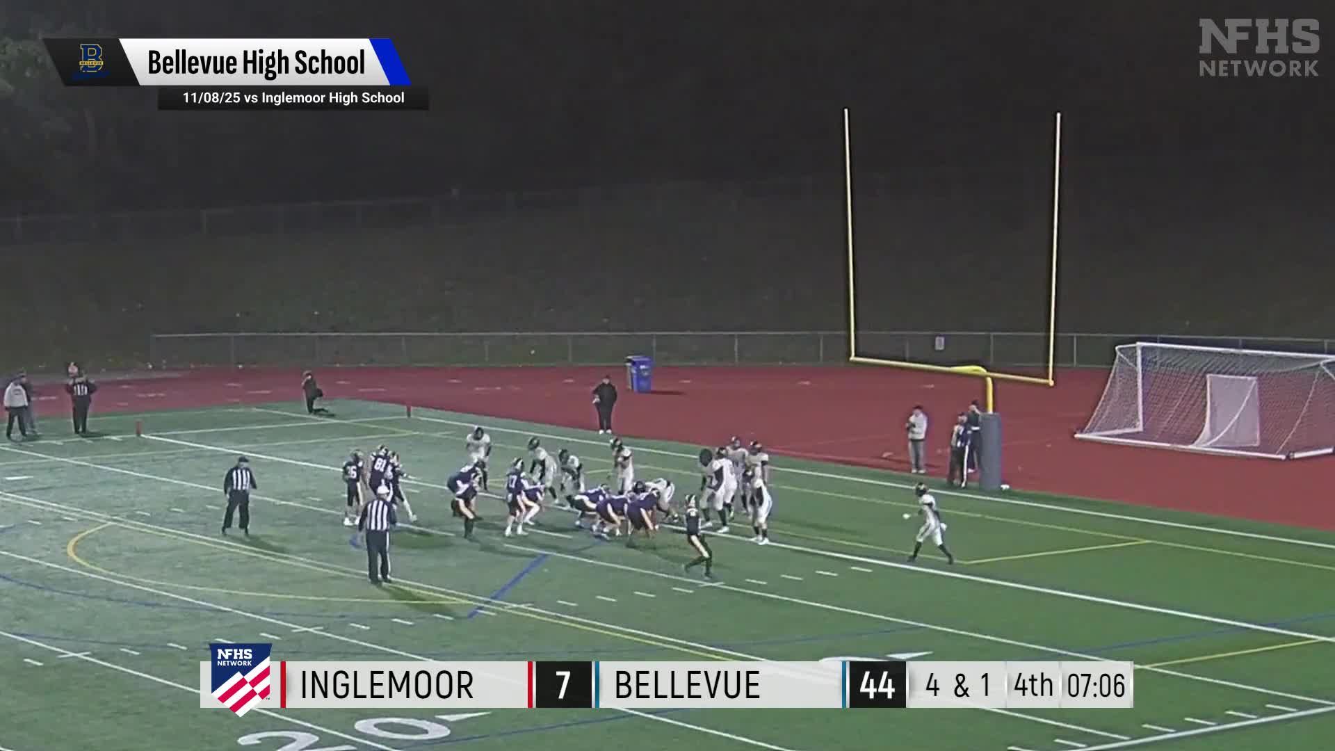 Football Recap: Bellevue Finds Playoff Glory Versus Kelso + How To Watch