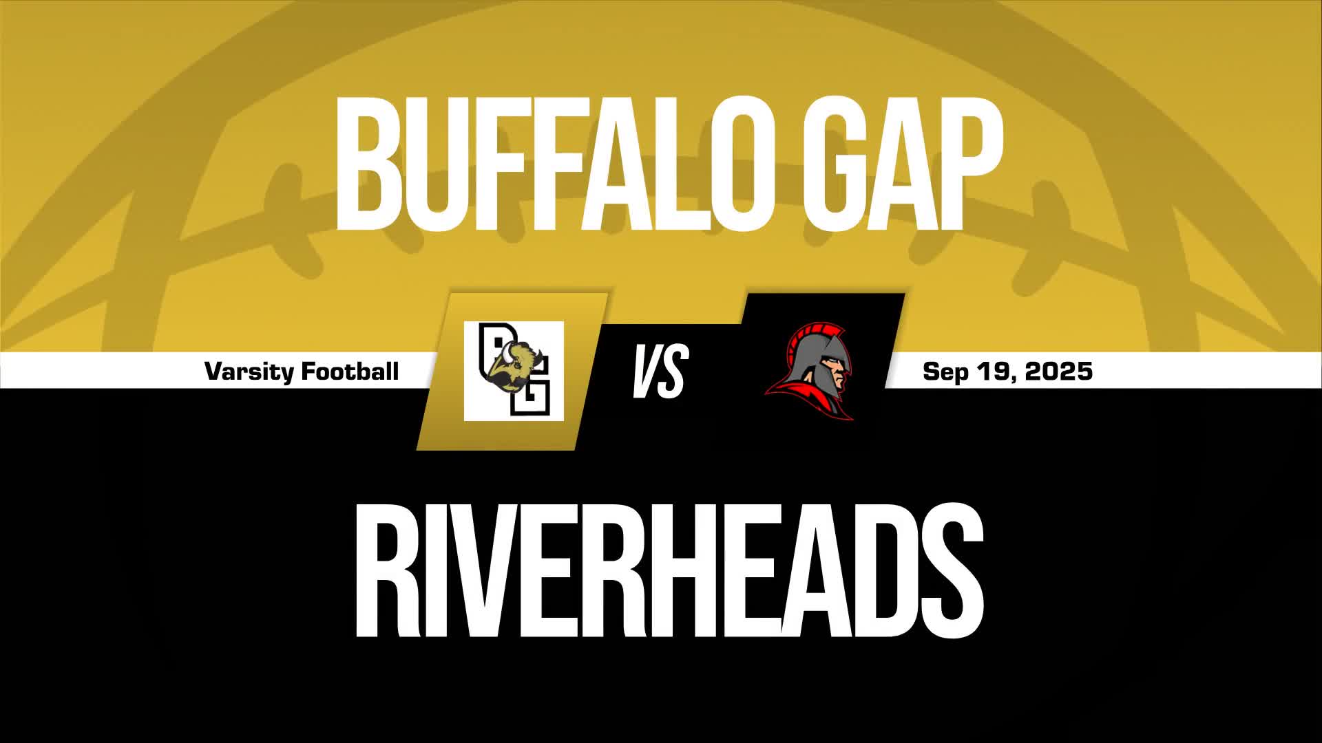 Football Recap: Buffalo Gap Takes a Loss