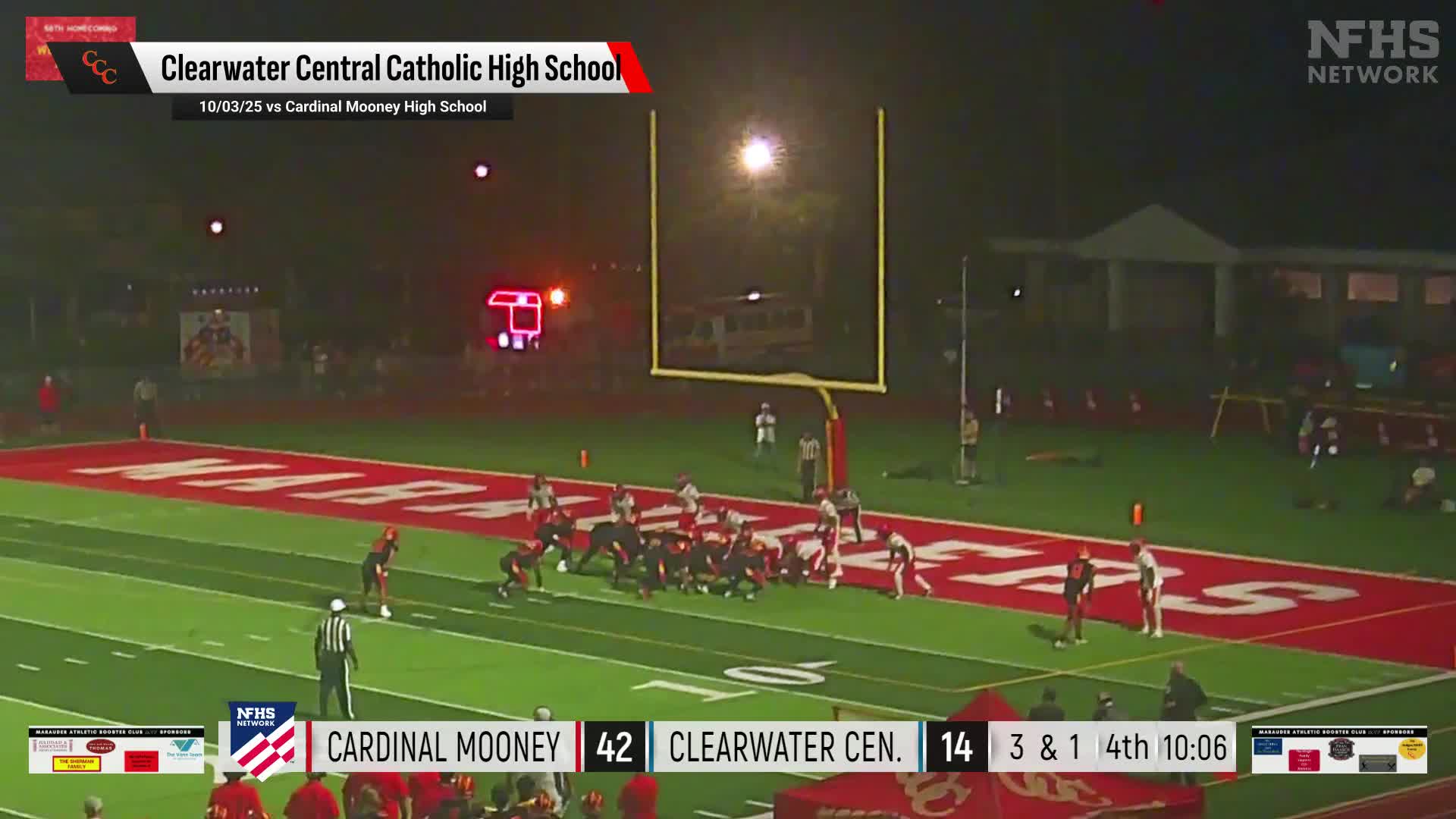 Football Recap: Clearwater Central Catholic Skates Past Boca Ciega with Ease + How To Watch