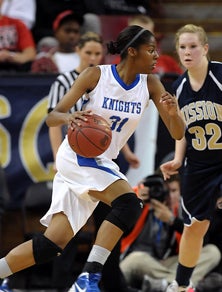 Brookside Christian's Ra'Kyra
Gabriel had 18 points.