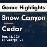 Basketball Game Recap: Cedar Reds vs. Crimson Cliffs Mustangs