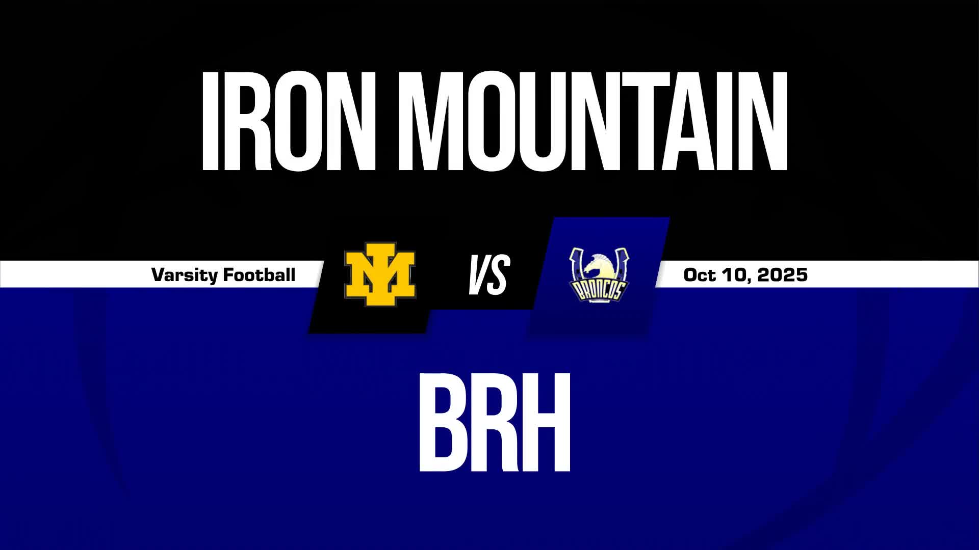 Football Recap: Bark River-Harris Wins Going Away Against Iron M