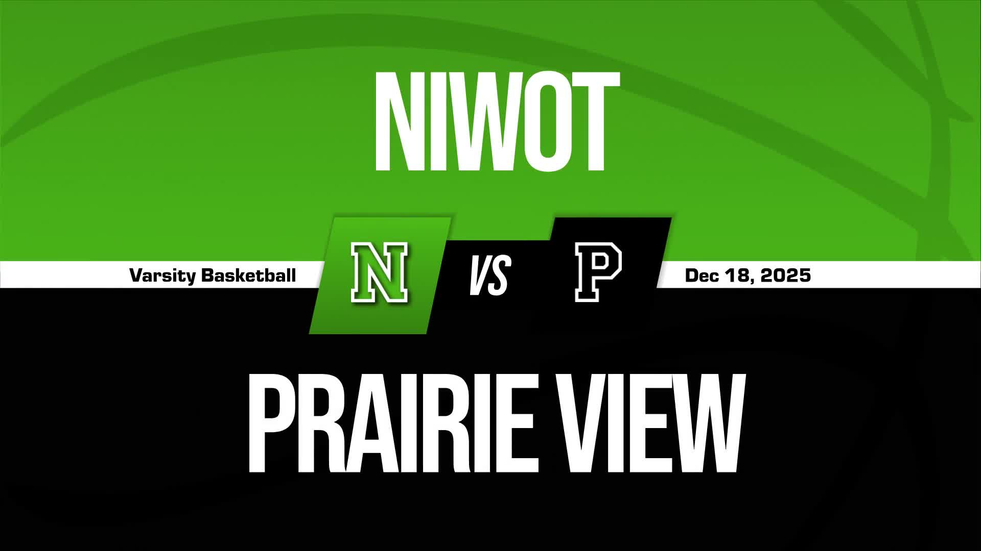 Basketball Recap: Niwot Takes a Loss