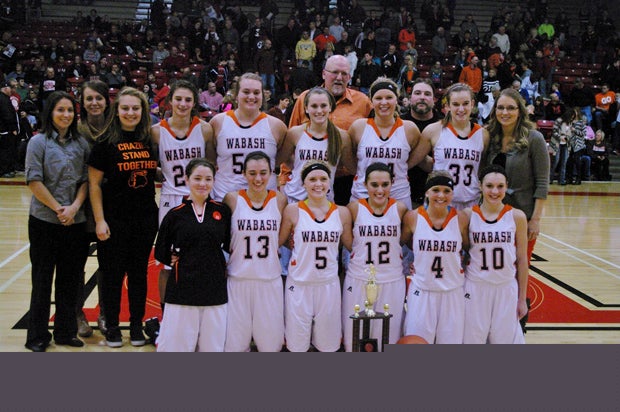 The Wabash High girls basketball team.