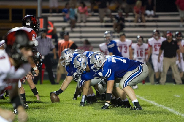 The Carroll offensive line has paved the way to an 8-0 start and possible state-title run.