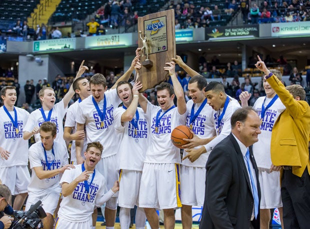 The boys from Guerin Catholic couldn't stop smiling.