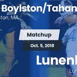 Football Game Recap: Lunenburg vs. West Boylston/Tahanto