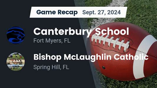 Football Recap: Bishop McLaughlin Catholic Takes a Loss