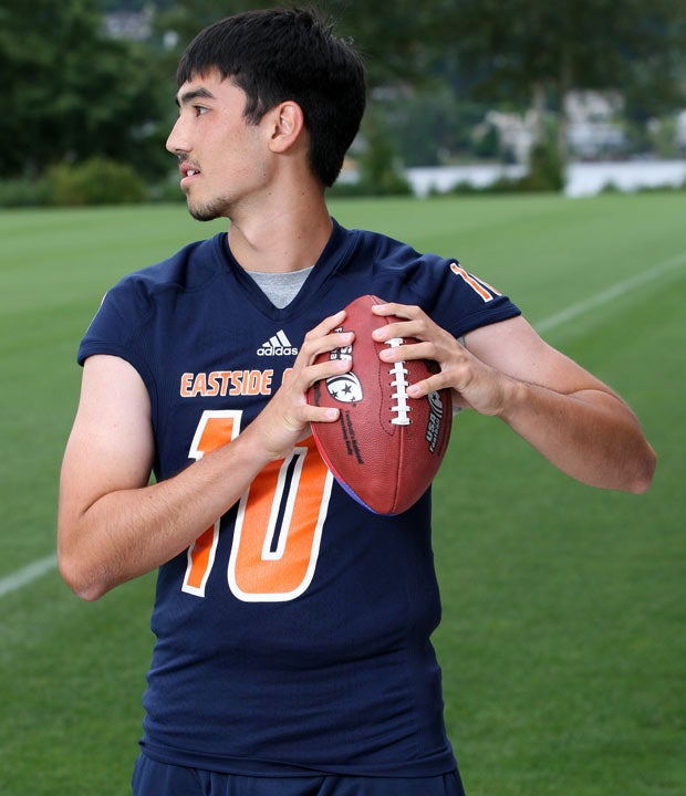 Quarterback Harley Kirsch, Eastside Catholic HS