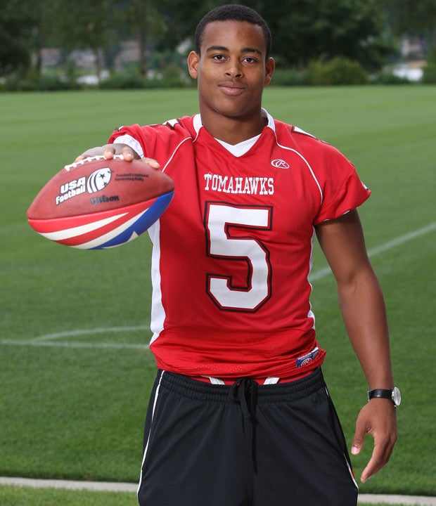 Running back/defensive back Austin Joyner, Marysville-Pilchuck HS