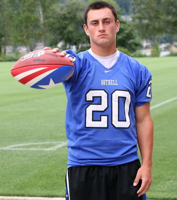 Running back/defensive back/kicker Sam McPherson, Bothell HS