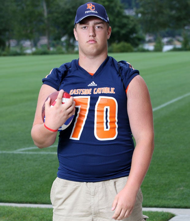 Offensive lineman Alexander Neale, Eastside Catholic HS