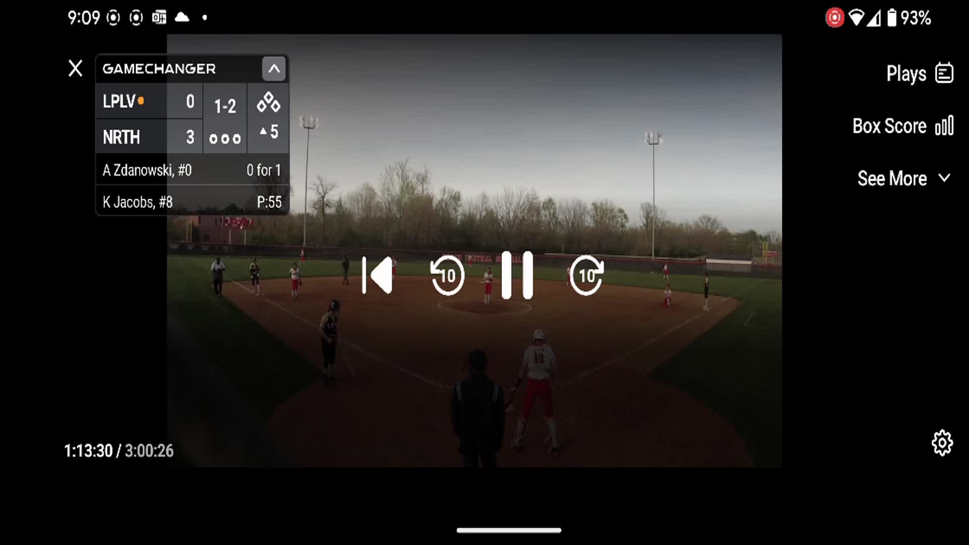 Softball Recap: Lapel Has No Trouble Against Eastern Hancock