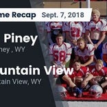 Football Game Recap: Big Piney vs. Greybull