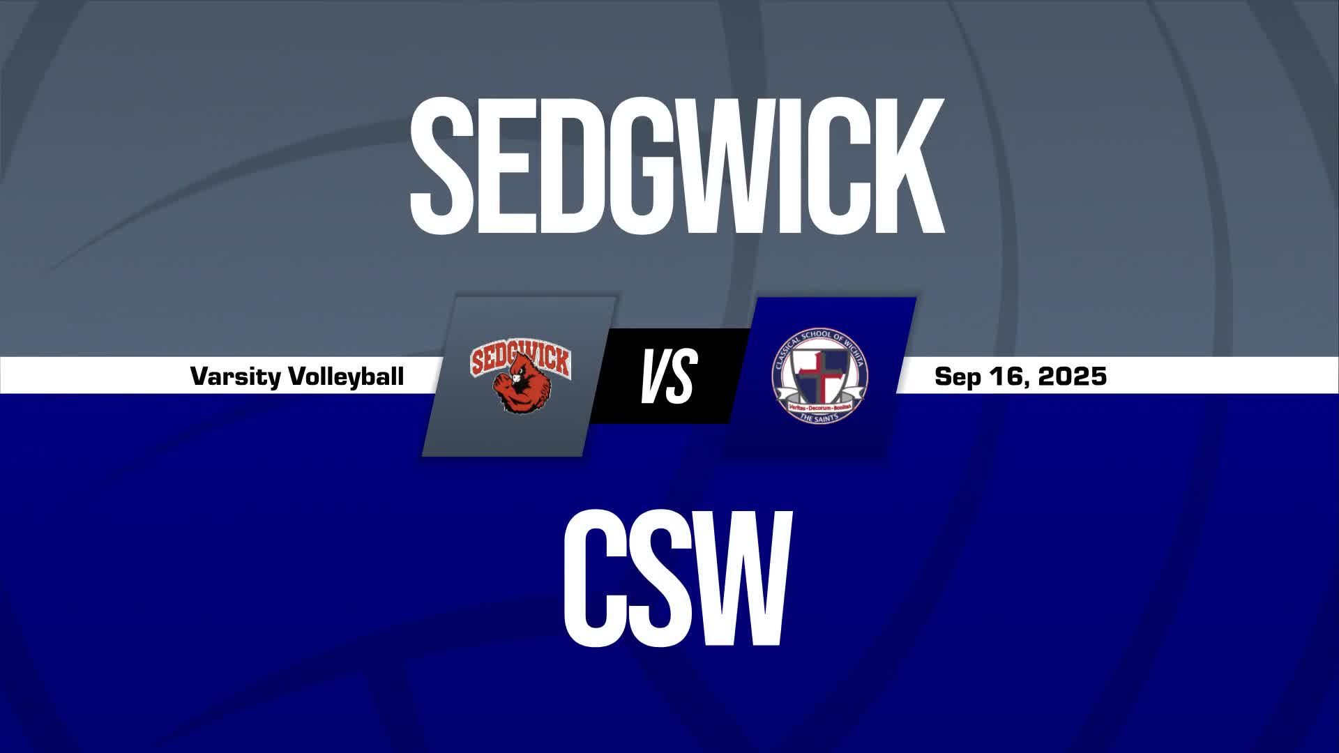Volleyball Recap: Sedgwick Takes a Loss