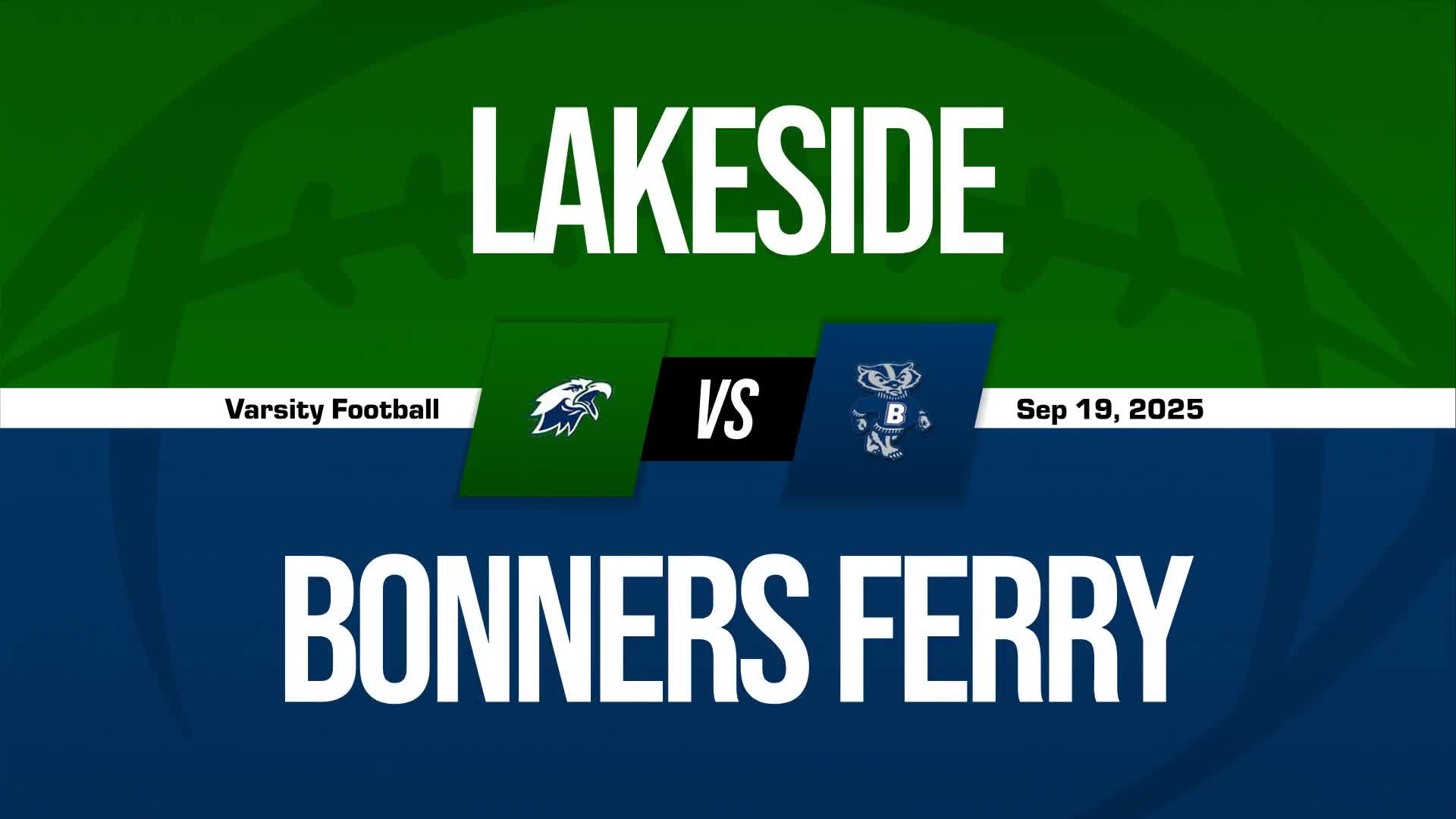 Football Game Preview: Lakeside Eagles vs. Lynden Christian Lyncs + How To Watch