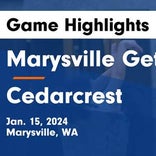 Basketball Game Recap: Cedarcrest Red Wolves vs. Stanwood Spartans