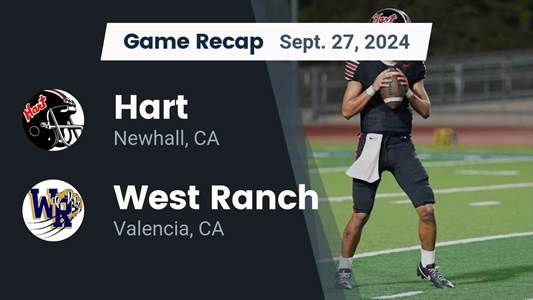 Football Recap: West Ranch Comes Up Short Despite  Luke Deperno'