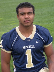 Hopewell High's Russel Shell.