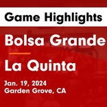 Basketball Recap: La Quinta skates past Bolsa Grande with ease