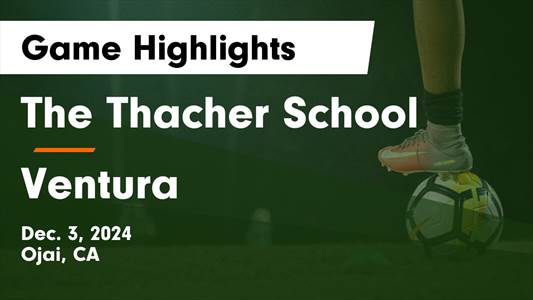 Soccer Recap: Thacher Finishes Even with Foothill Tech