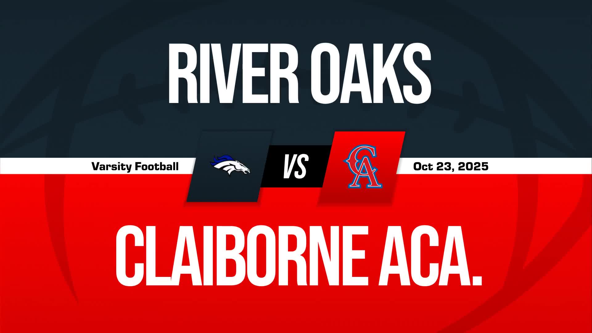 Football Game Preview: River Oaks Mustangs vs. Sylva Bay Academy Saints + How To Watch