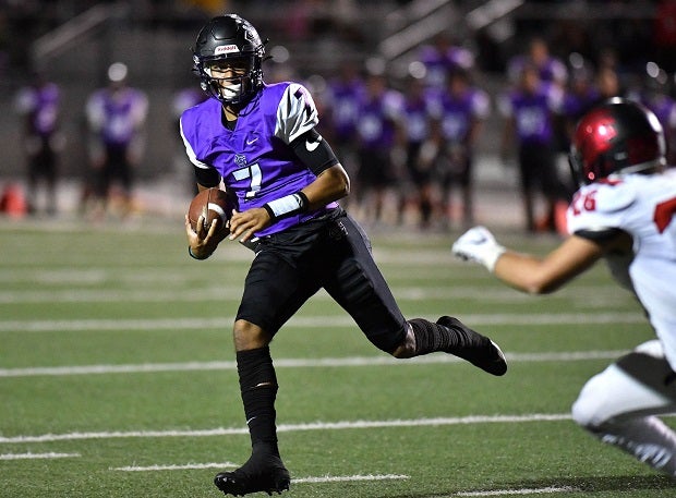 Ohio State's C.J. Stroud was a two-sport standout in California at Rancho Cucamonga and tossed 47 TD passes his senior season. (Photo: Louis Lopez)