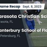 Football Game Recap: Canterbury Crusaders vs. The Classical Academy of Sarasota Patriots