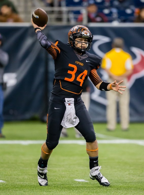 Travis Quintanilla of Refugio threw for 712 yards in one game.