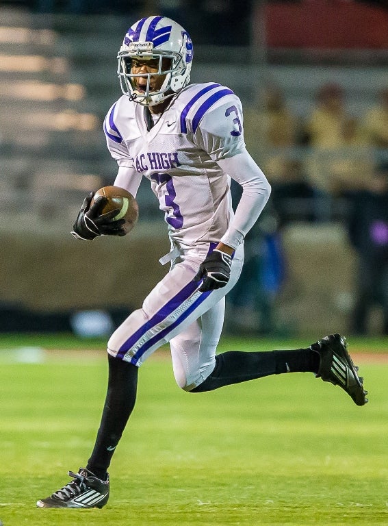 Damen Wheeler of Sacramento caught passes for 380 yards in 2013.