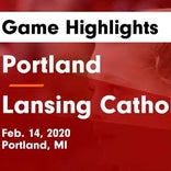 Basketball Game Recap: Eaton Rapids vs. Portland