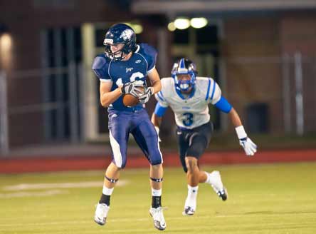 Connor Wanhanen of Flower Mound had only thrown four passes all season before he exploded for 486 passing yards.