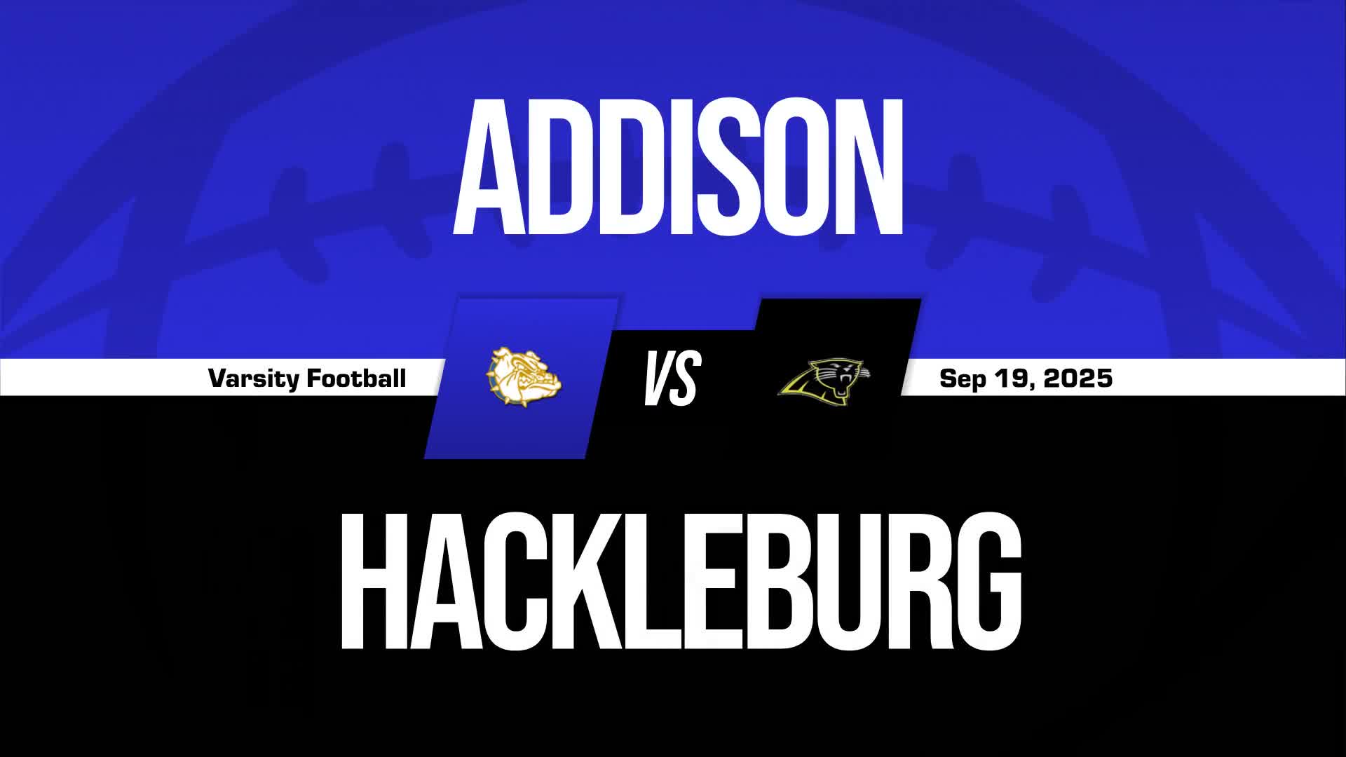 Football Recap: Addison Skates Past Waterloo with Ease