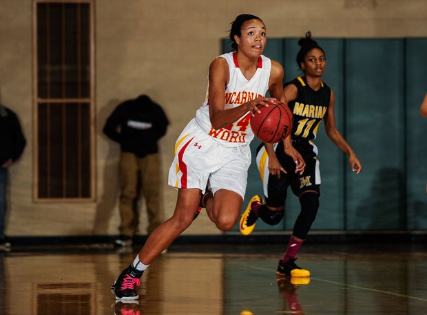 Napheesa Collier, Incarnate Word Academy