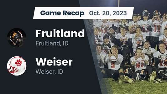 Football Game Recap: Weiser Wolverines vs. Fruitland Grizzlies