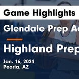 Basketball Game Recap: Highland Prep Honey Badgers vs. Glendale Prep Academy Griffins