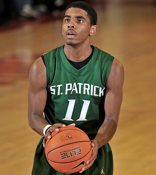 Kyrie Irving St. Patrick High School Authentic Basketball Jersey. | STRT