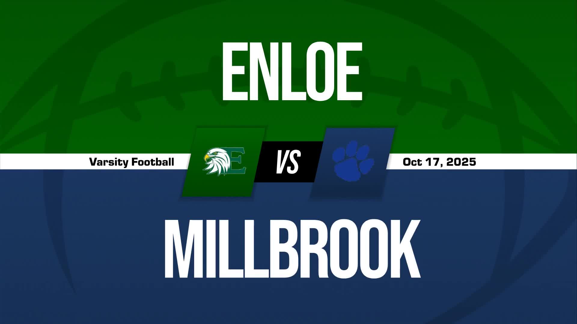 Football Game Preview: Enloe Eagles vs. Corinth Holders Pirates + How To Watch